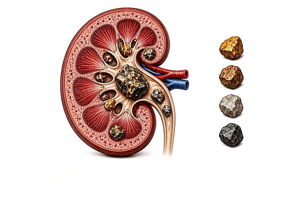 Types of kidney stones